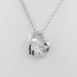 Colgante Corazón San Valentín de Plata