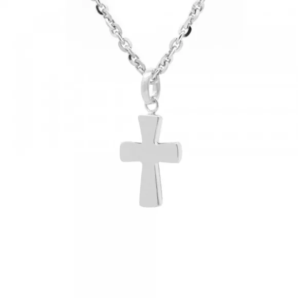 Colgante Cruz de Plata 14mm