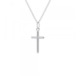 Colgante Cruz Plata 22mm