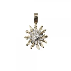 Colgante Eguzkilore Oro Bicolor 21mm