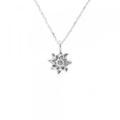 Colgante Eguzkilore Plata 9mm