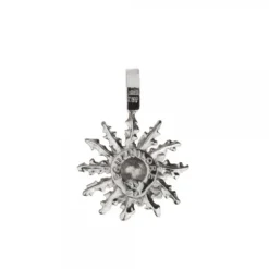 Colgante Eguzkilore Plata Bicolor 21mm