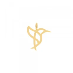 Colgante Gorriontxu Plata Dorada 15mm