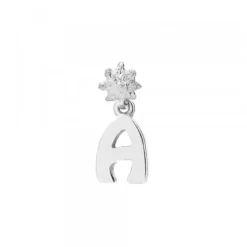 Colgante Inicial Plata 10mm