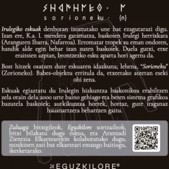 Colgante Irulegi Cuadrado Plata y Lámina de Oro