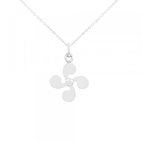 Colgante Lauburu de Plata 20mm