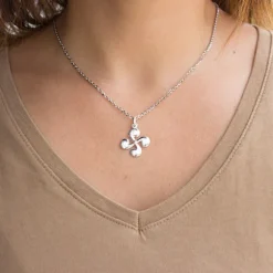 Colgante Lauburu de Plata 20mm