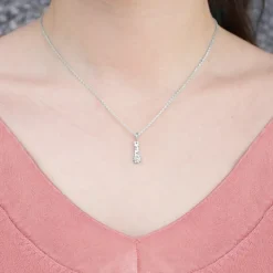 Colgante Letras Ama Plata