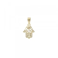 Colgante Mano de Fátima Oro 18kt.
