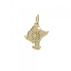 Colgante Mapa Navarra Oro 18kt.