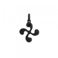 Colgante Mini Lauburu de Plata 17mm