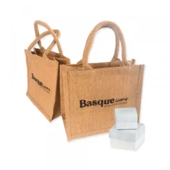 Colgante Mini Lauburu de Plata 14mm con Circonita