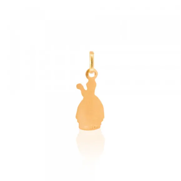 Colgante Mini San Fermín Oro 17mm Personalizable