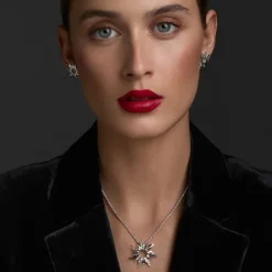 Colgante Mountain Brillo Plata