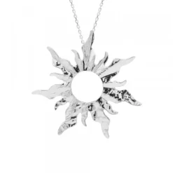 Colgante Mountain Brillo Plata