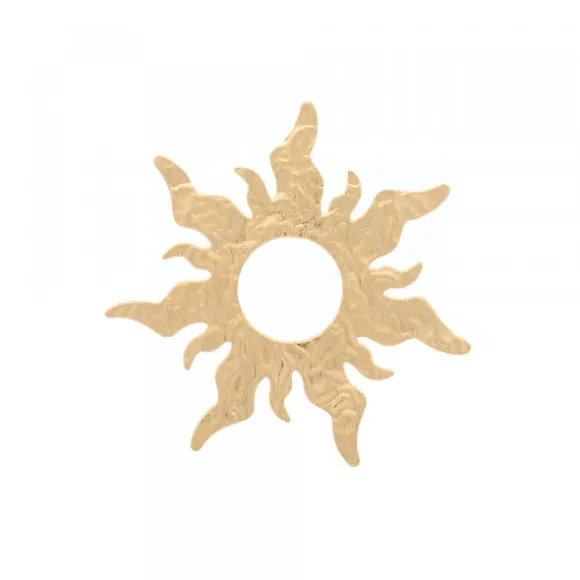 Colgante Mountain Mate Plata Dorada