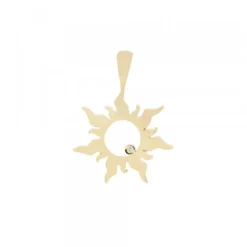 Colgante Mountain Oro y Brillante