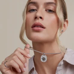 Colgante Mountain Plata Personalizable