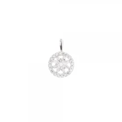 Colgante Orla Plata y Circonitas