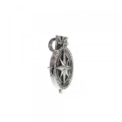 Colgante Rosa de los Vientos con Ikurriña