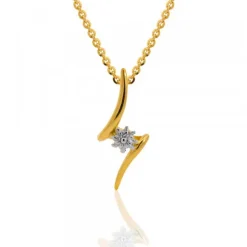 Colgante Tximist de Plata BIcolor