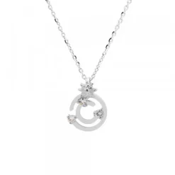 Colgante Zurrunbilo Plata y Circonitas