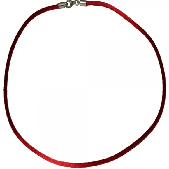 Cordón Seda Roja