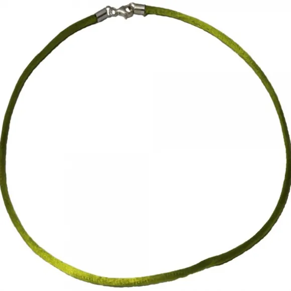 Cordón Seda Verde