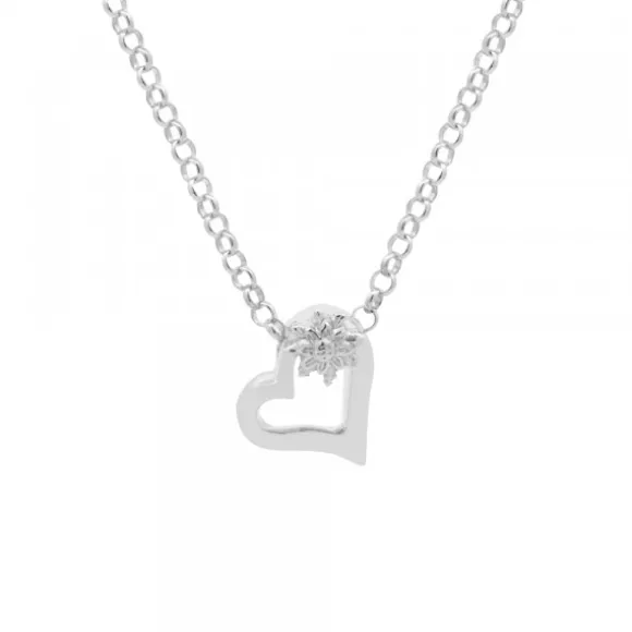 Gargantilla Bihotza Plata