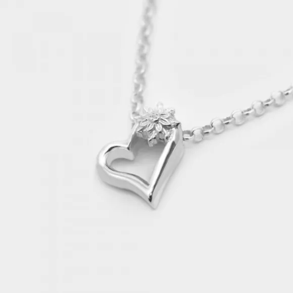 Gargantilla Bihotza Plata