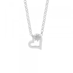 Gargantilla Bihotza Plata
