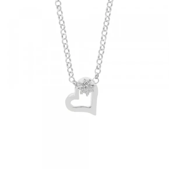 Gargantilla Bihotza Plata