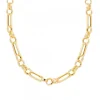 Gargantilla Eslabones 3+1 Plata Dorada