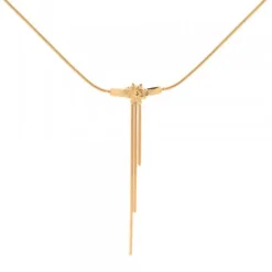 Gargantilla Kea de Plata Dorada