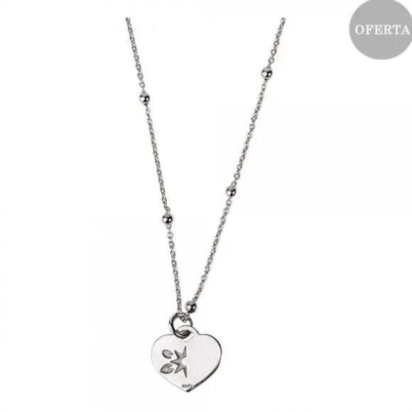 Gargantilla Mini Corazón Plata Personalizable