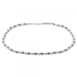 Gargantilla Mountain de Plata Eslabón Alargado