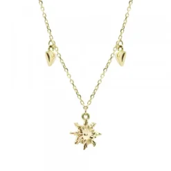 Gargantilla Oro Eguzkilore y Triángulos