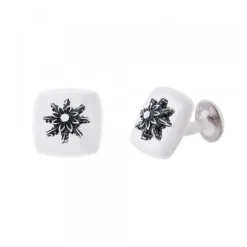 Gemelos Cuadrados Plata y Eguzkilore Rutenio