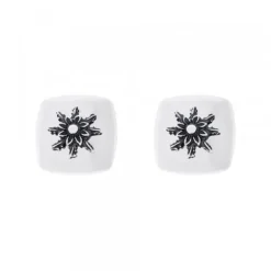 Gemelos Cuadrados Plata y Eguzkilore Rutenio