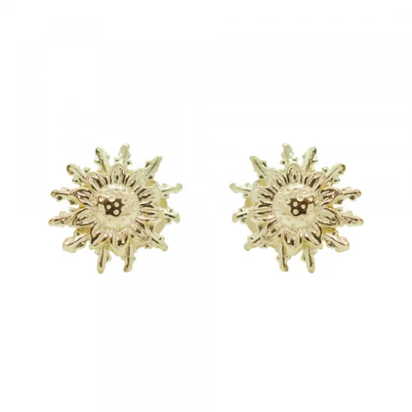 Gemelos Eguzkilore Plata Dorada