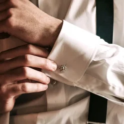 Gemelos Eguzkilore Plata Dorada