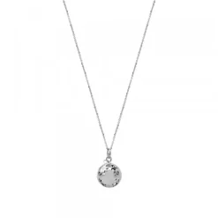 Llamador de Ángeles con Bebé de Plata