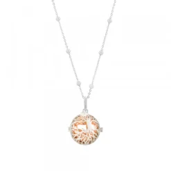 Llamador de Ángeles Árbol de La Vida Cobre Cadena