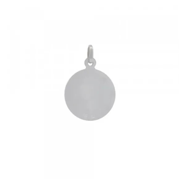 Medalla San Fermín Plata 17mm Personalizable