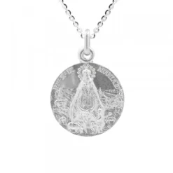 Medalla Virgen Aranzazu Plata 20mm