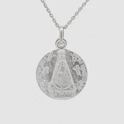 Medalla Virgen Begoña Plata 20mm