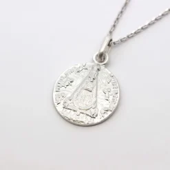 Medalla Virgen Begoña Plata 20mm