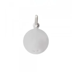 Medalla Virgen Begoña Plata Mate 17mm