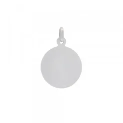 Medalla Virgen del Carmen Plata 17mm