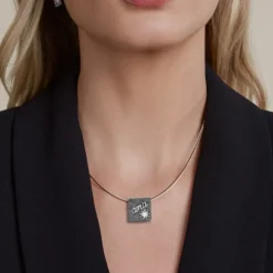 Pack Colgante Ama Cuadrado y Cable Acero